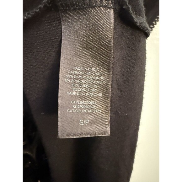 Vtg Y2K Guess Black Corset Ruched Top Witchy Fairy Goth Vamp Indie Whimsy Lace - Picture 4 of 5